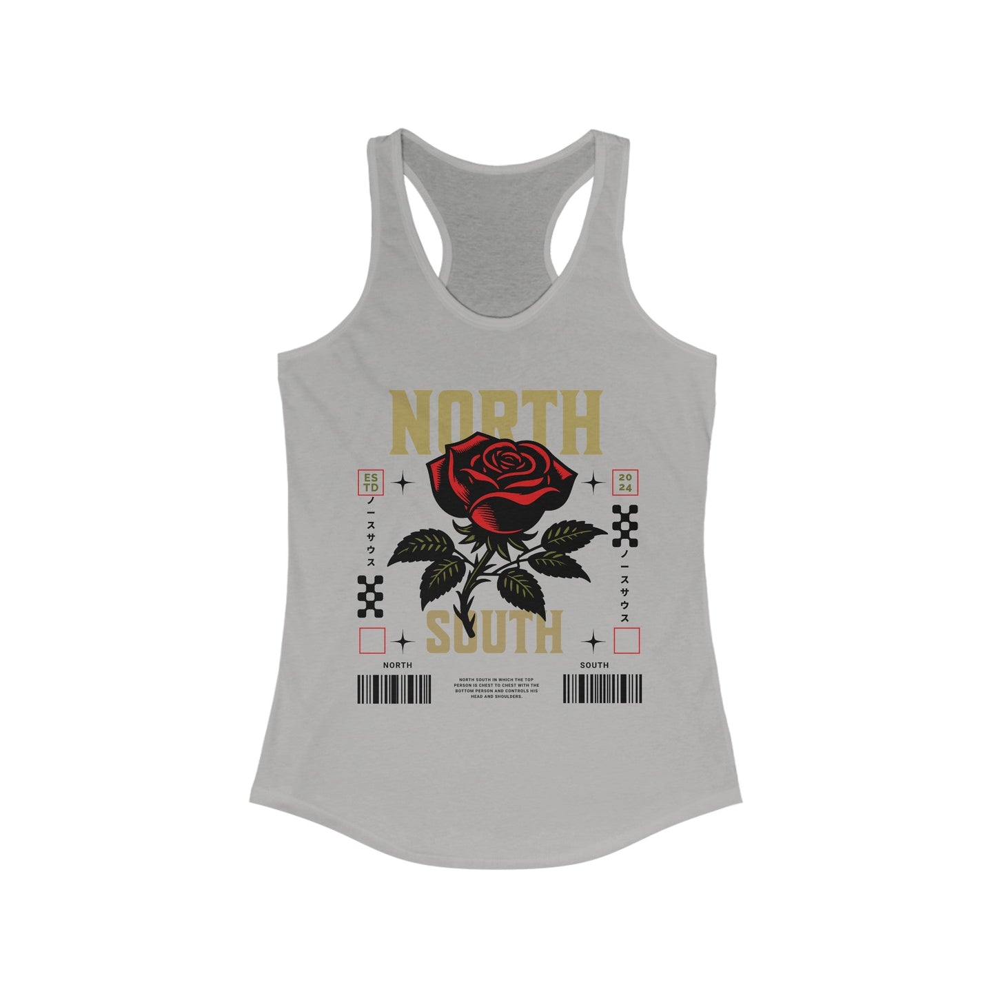 Women's Ideal Racerback Tank Rose - North South Supply Co