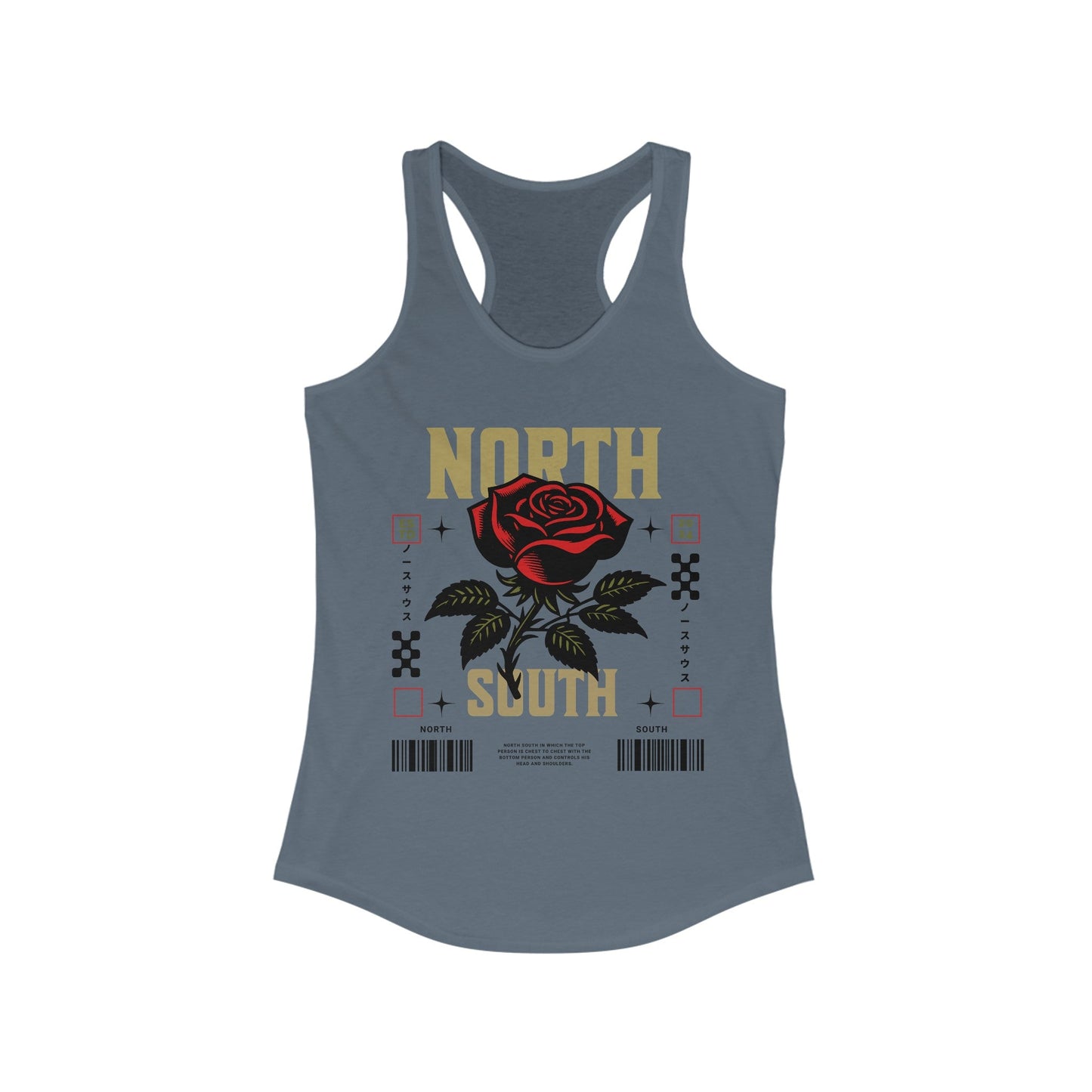 Women's Ideal Racerback Tank Rose - North South Supply Co