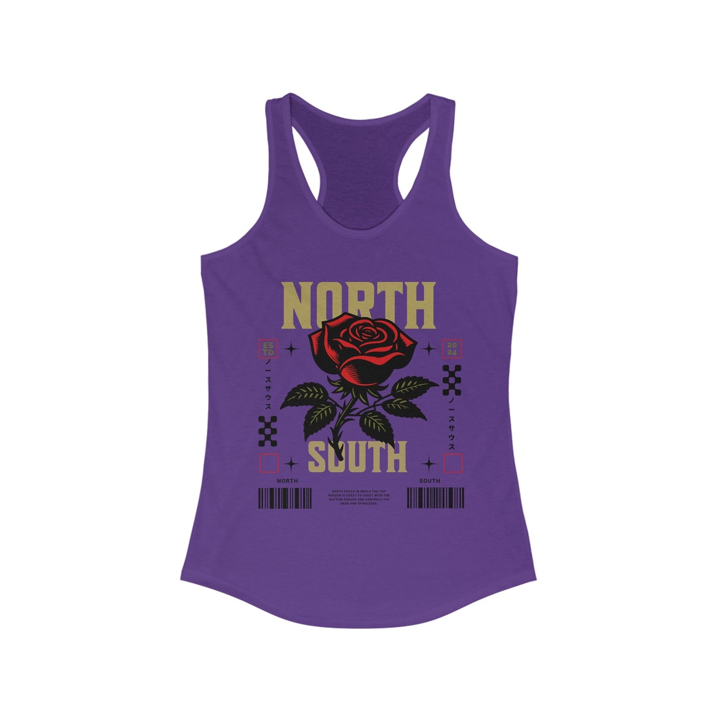 Women's Ideal Racerback Tank Rose - North South Supply Co