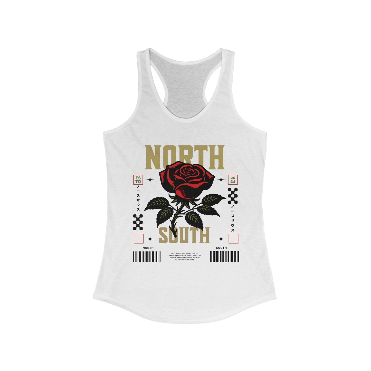 Women's Ideal Racerback Tank Rose - North South Supply Co