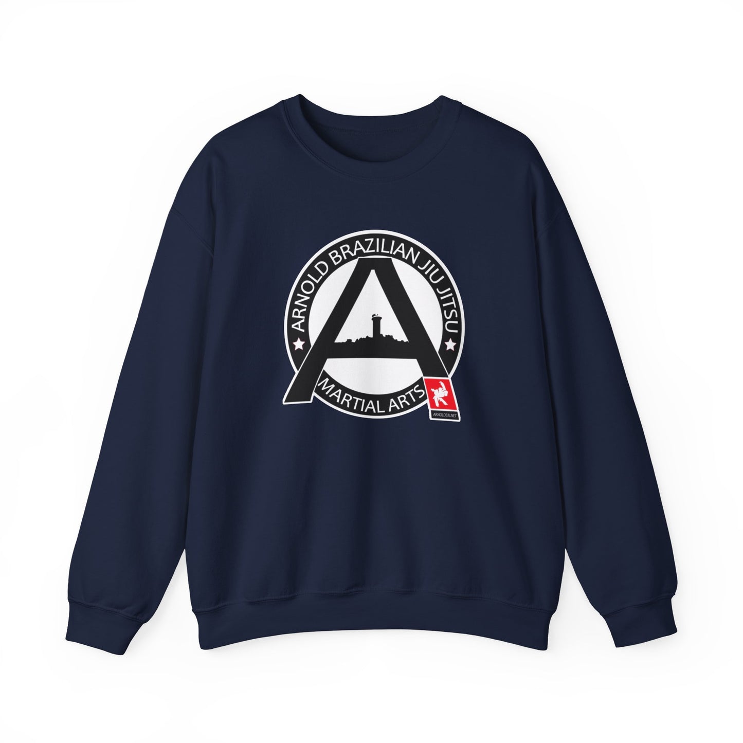 Arnold BJJ Crewneck Sweatshirt — Arnold BJJ Martial Arts Logo