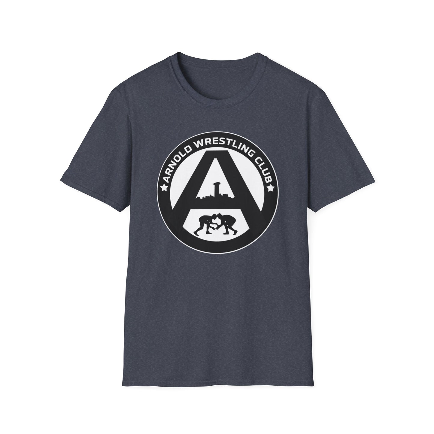 Arnold Wrestling Club T-Shirt — Retro Gym Wrestling Logo Tee
