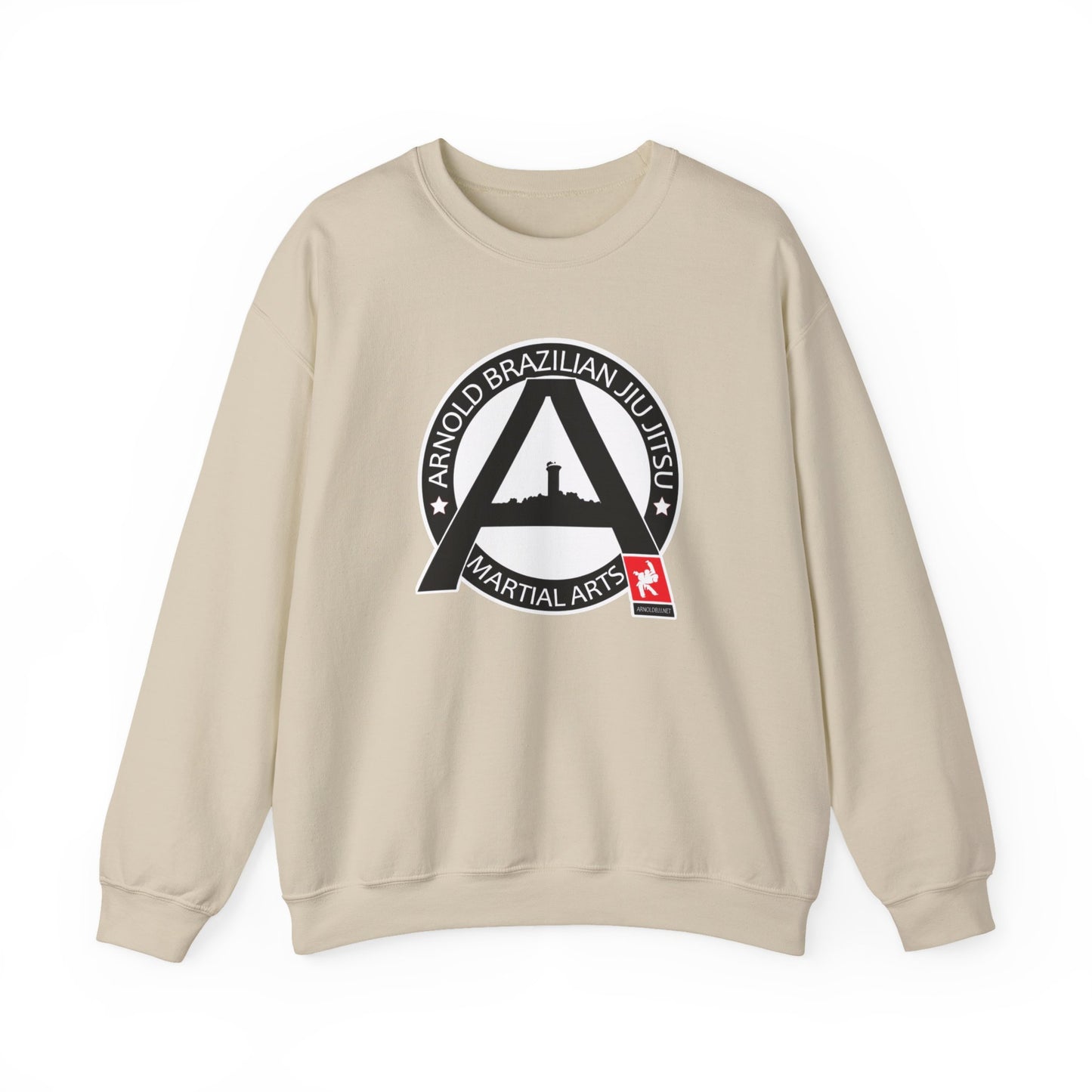 Arnold BJJ Crewneck Sweatshirt — Arnold BJJ Martial Arts Logo