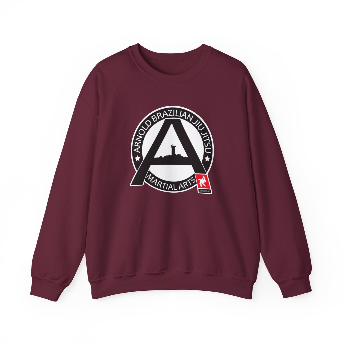 Arnold BJJ Crewneck Sweatshirt — Arnold BJJ Martial Arts Logo