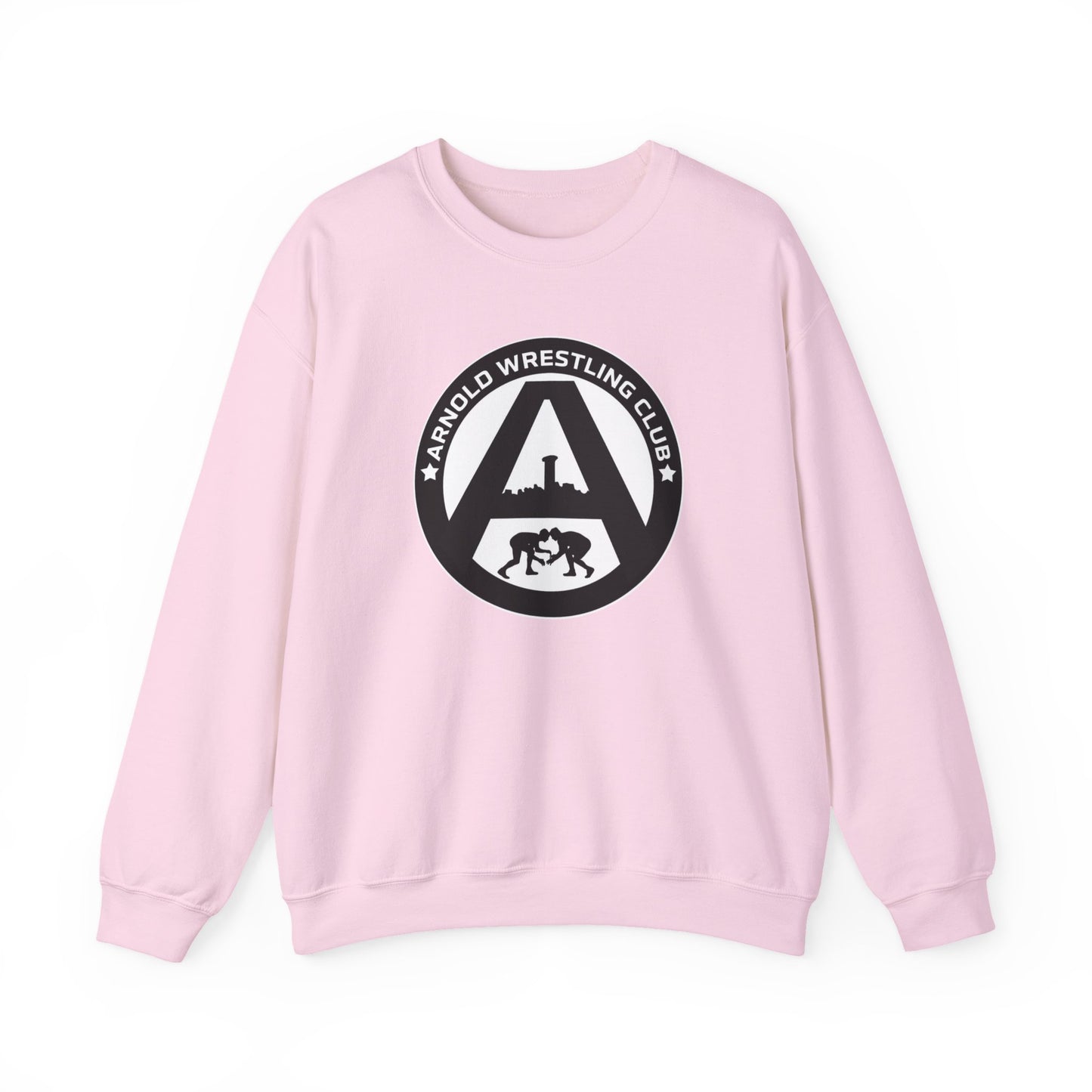 Wrestling Club Crewneck Sweatshirt — "Arnold Wrestling Club" Logo