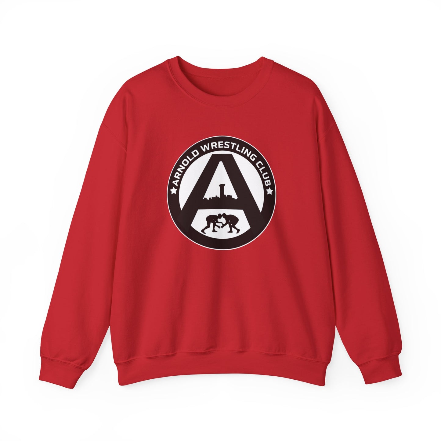 Wrestling Club Crewneck Sweatshirt — "Arnold Wrestling Club" Logo