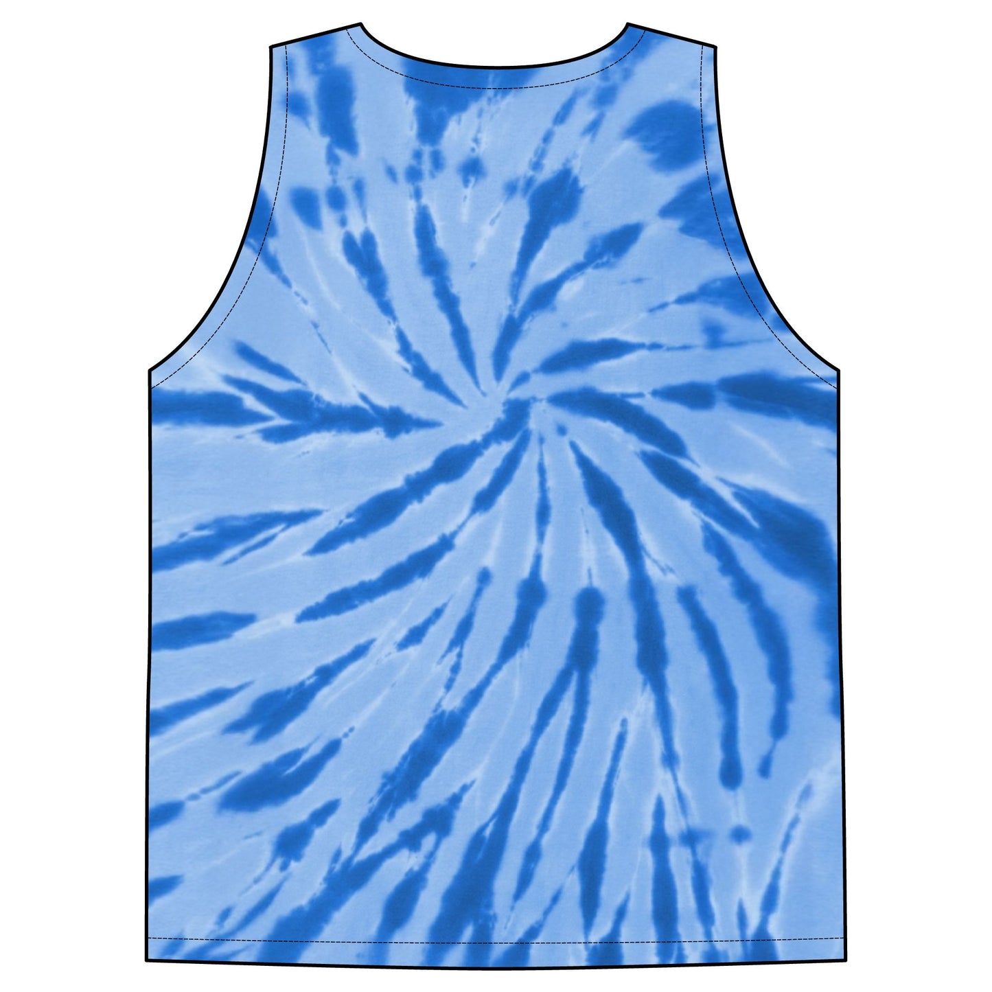 Arnold BJJ Tie-Dye Tank Top — Arnold BJJ Spiral Logo