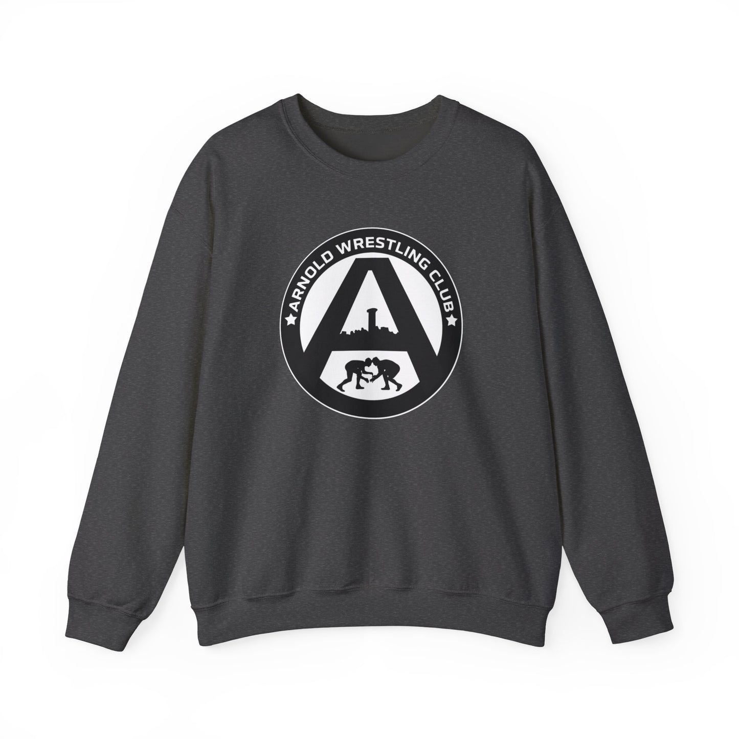 Wrestling Club Crewneck Sweatshirt — "Arnold Wrestling Club" Logo