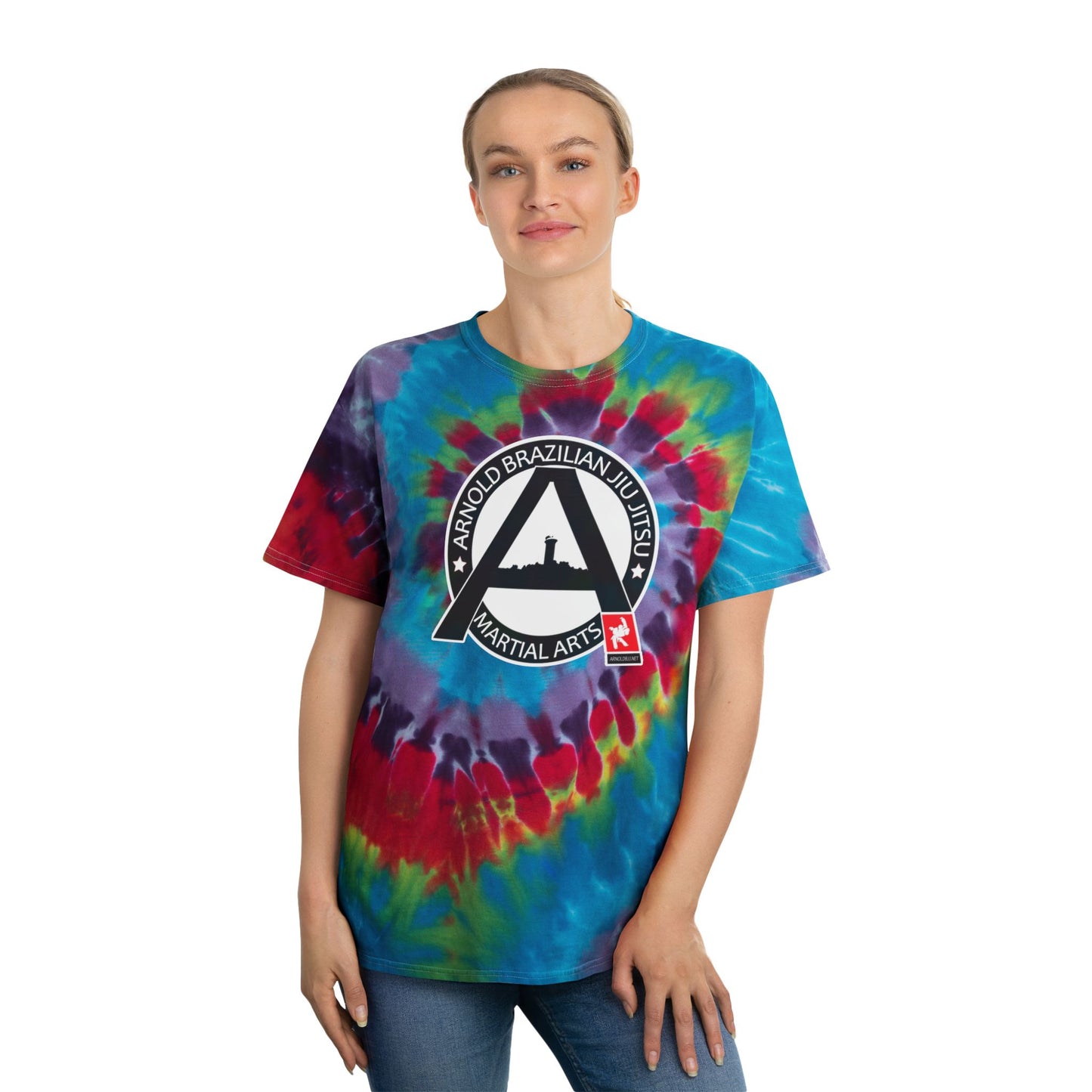 Arnold BJJ Tie-Dye Spiral Tee