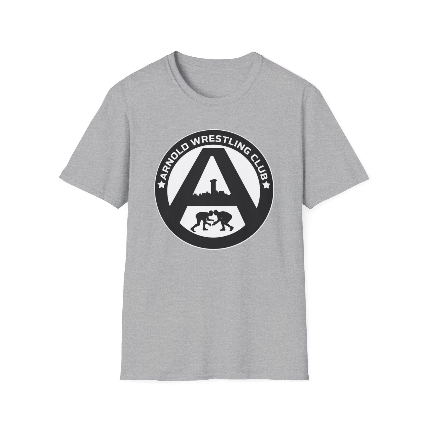 Arnold Wrestling Club T-Shirt — Retro Gym Wrestling Logo Tee