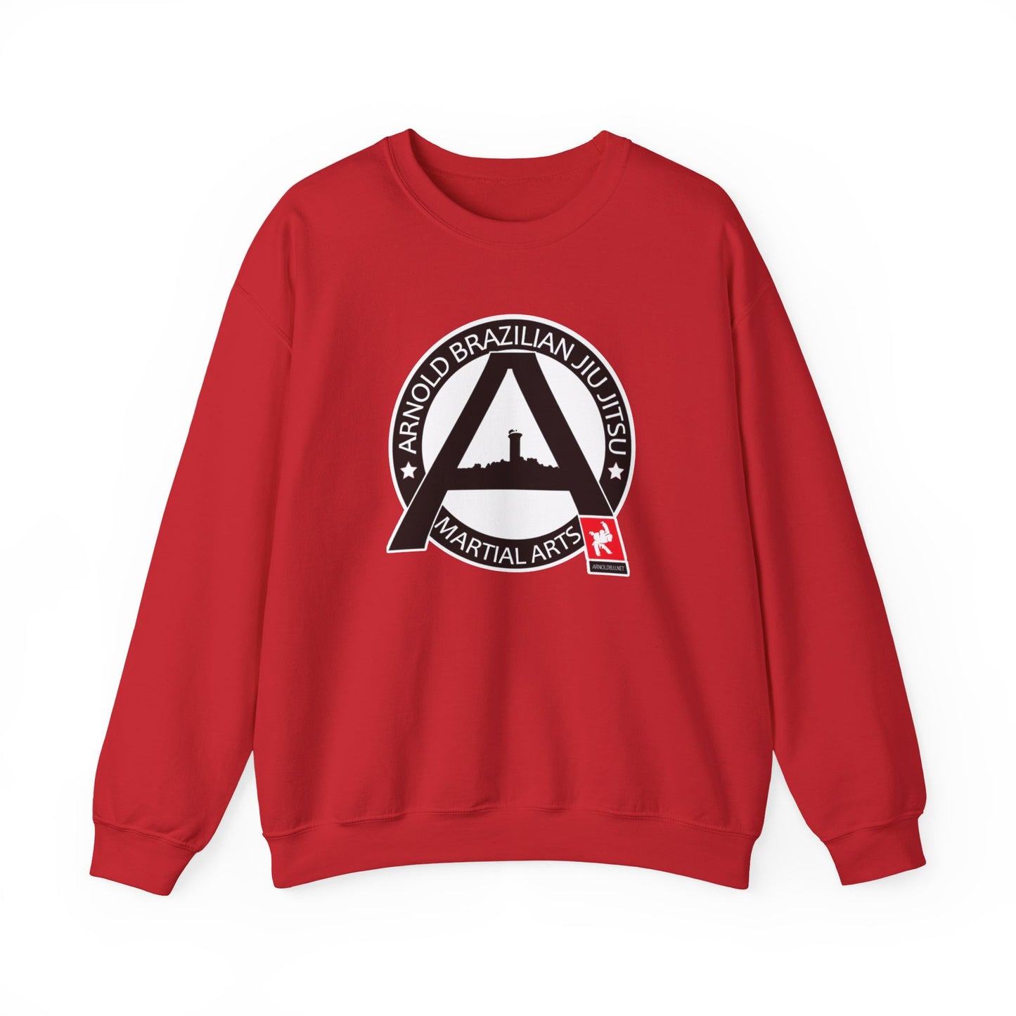 Arnold BJJ Crewneck Sweatshirt — Arnold BJJ Martial Arts Logo