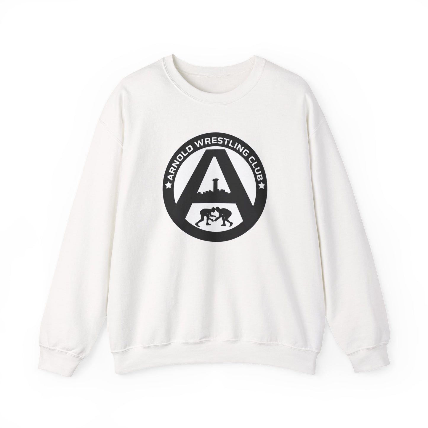 Wrestling Club Crewneck Sweatshirt — "Arnold Wrestling Club" Logo