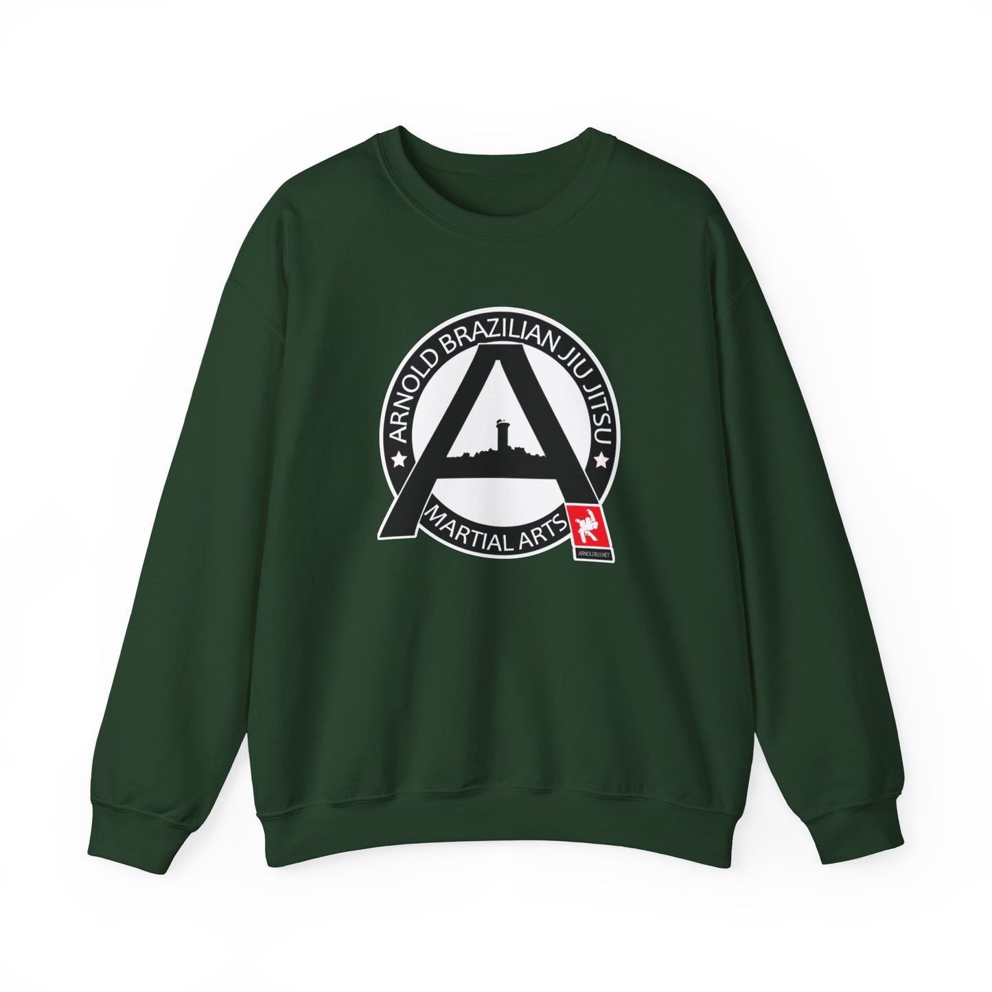 Arnold BJJ Crewneck Sweatshirt — Arnold BJJ Martial Arts Logo