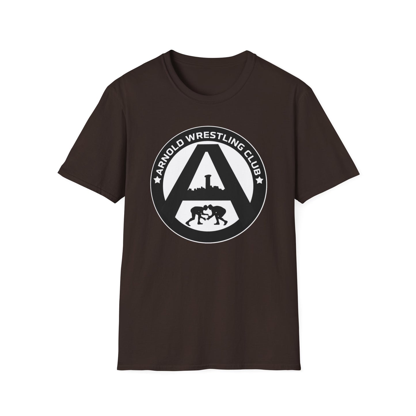 Arnold Wrestling Club T-Shirt — Retro Gym Wrestling Logo Tee