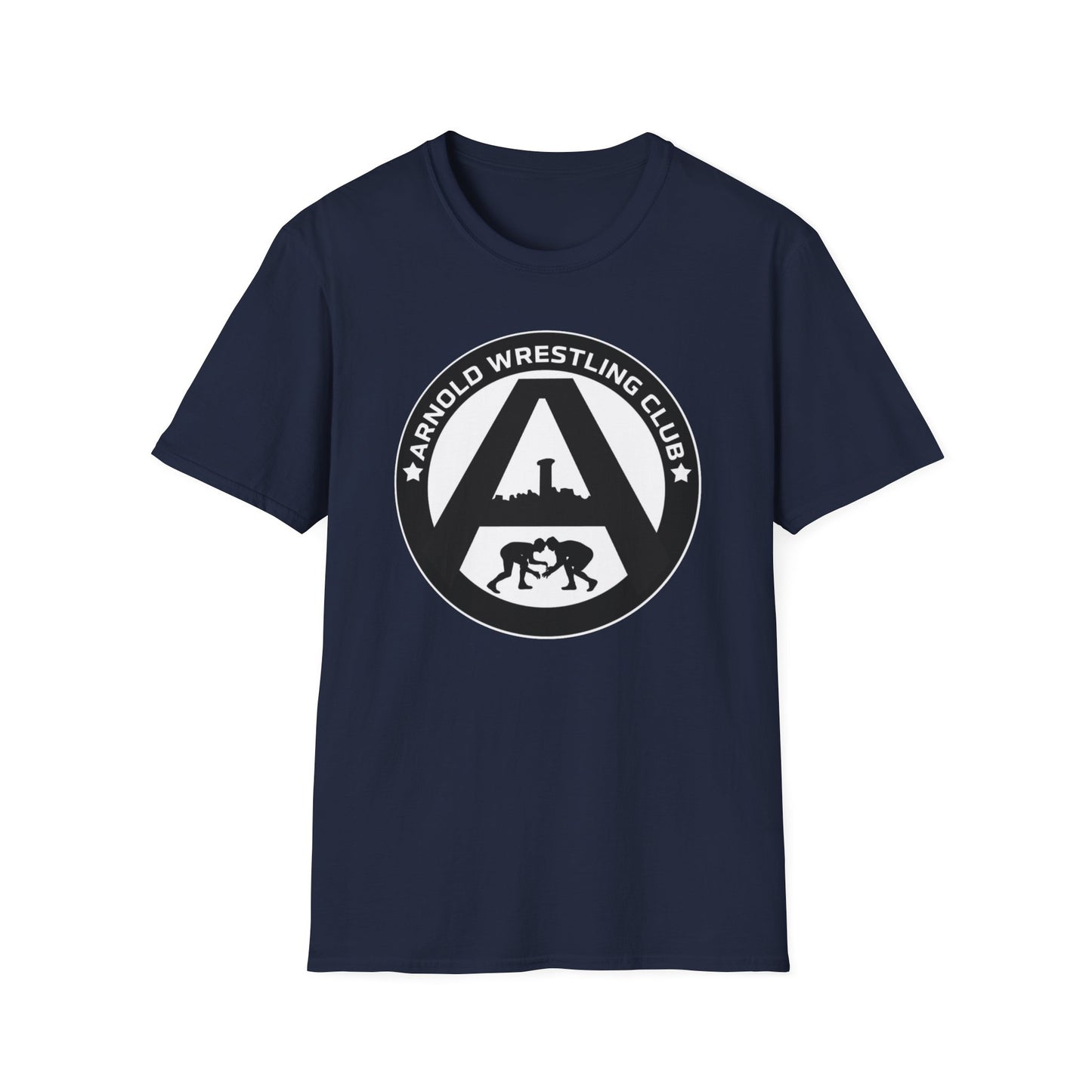 Arnold Wrestling Club T-Shirt — Retro Gym Wrestling Logo Tee