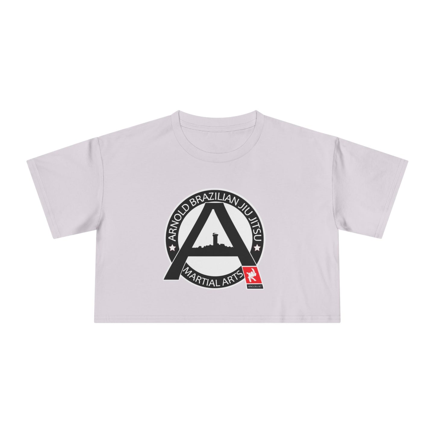 Arnold BJJ Womens crop top – Arnold Martial Arts Logo