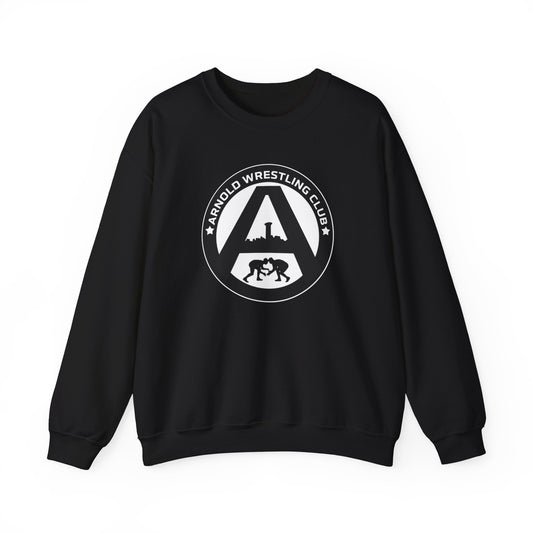 Wrestling Club Crewneck Sweatshirt — "Arnold Wrestling Club" Logo