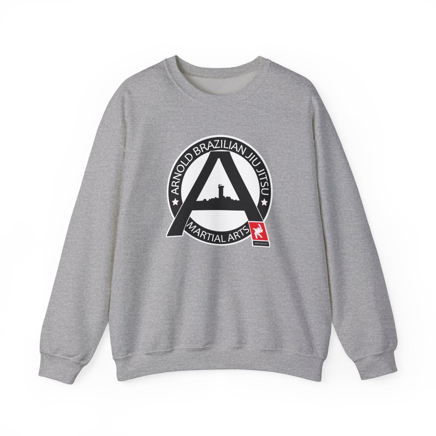 Arnold BJJ Crewneck Sweatshirt — Arnold BJJ Martial Arts Logo
