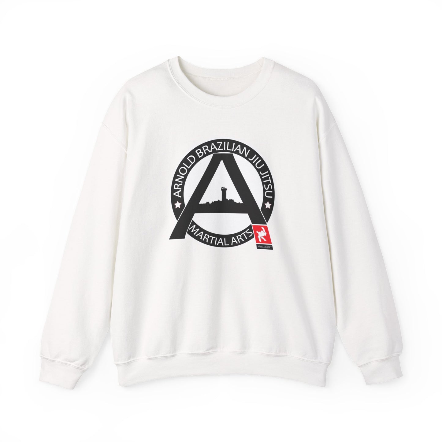 Arnold BJJ Crewneck Sweatshirt — Arnold BJJ Martial Arts Logo