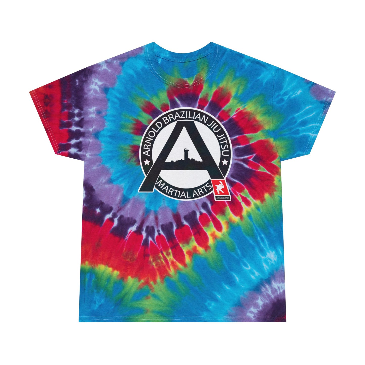 Arnold BJJ Tie-Dye Spiral Tee