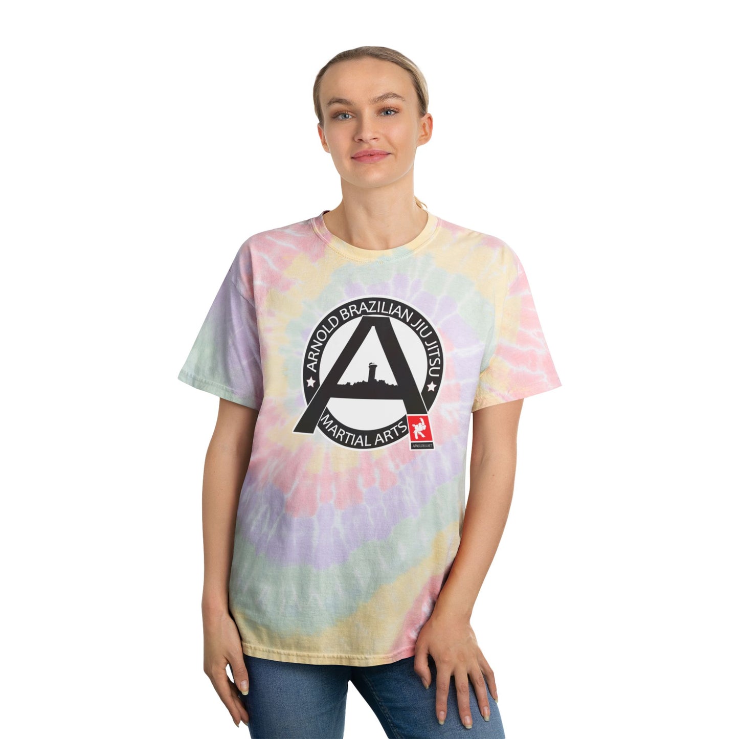 Arnold BJJ Tie-Dye Spiral Tee