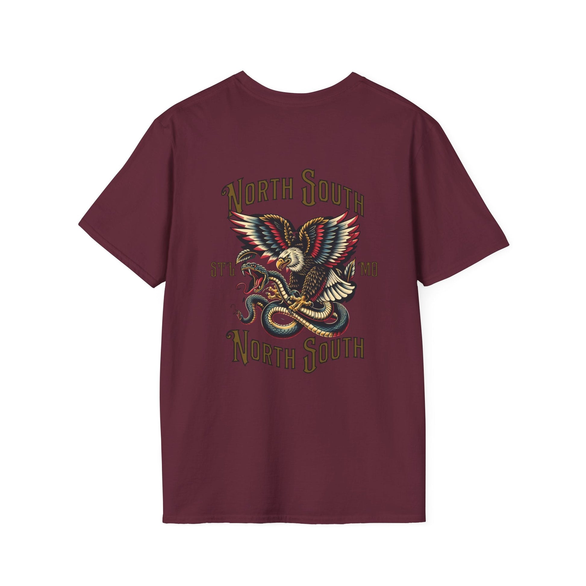 Eagle and Snake T-Shirt - North South Supply Co