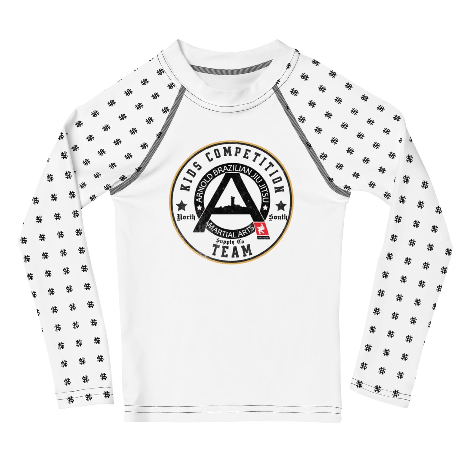 Kids North South Arnold BJJ Rash Guard - North South Supply Co