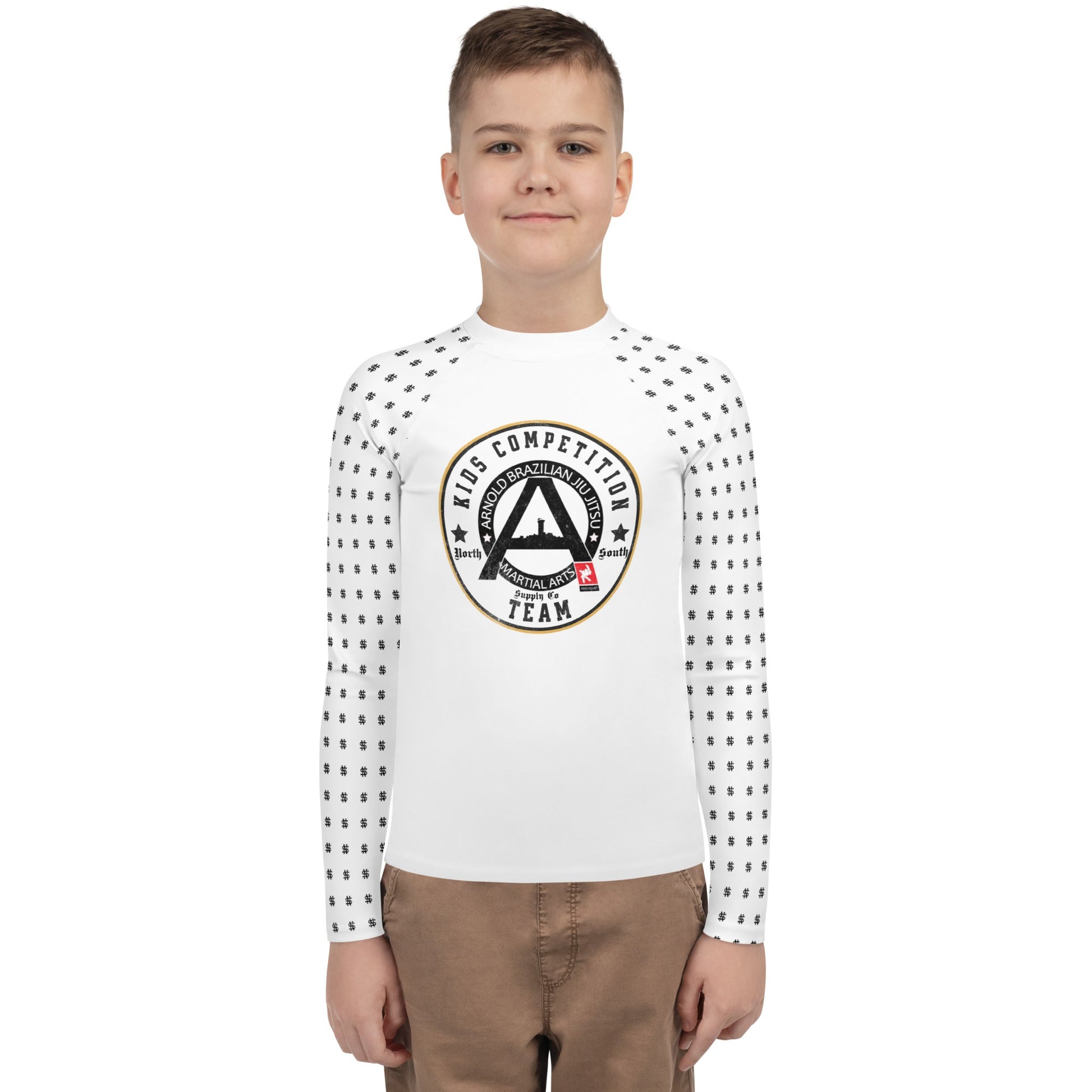 North South Arnold BJJ Youth Rash Guard - North South Supply Co