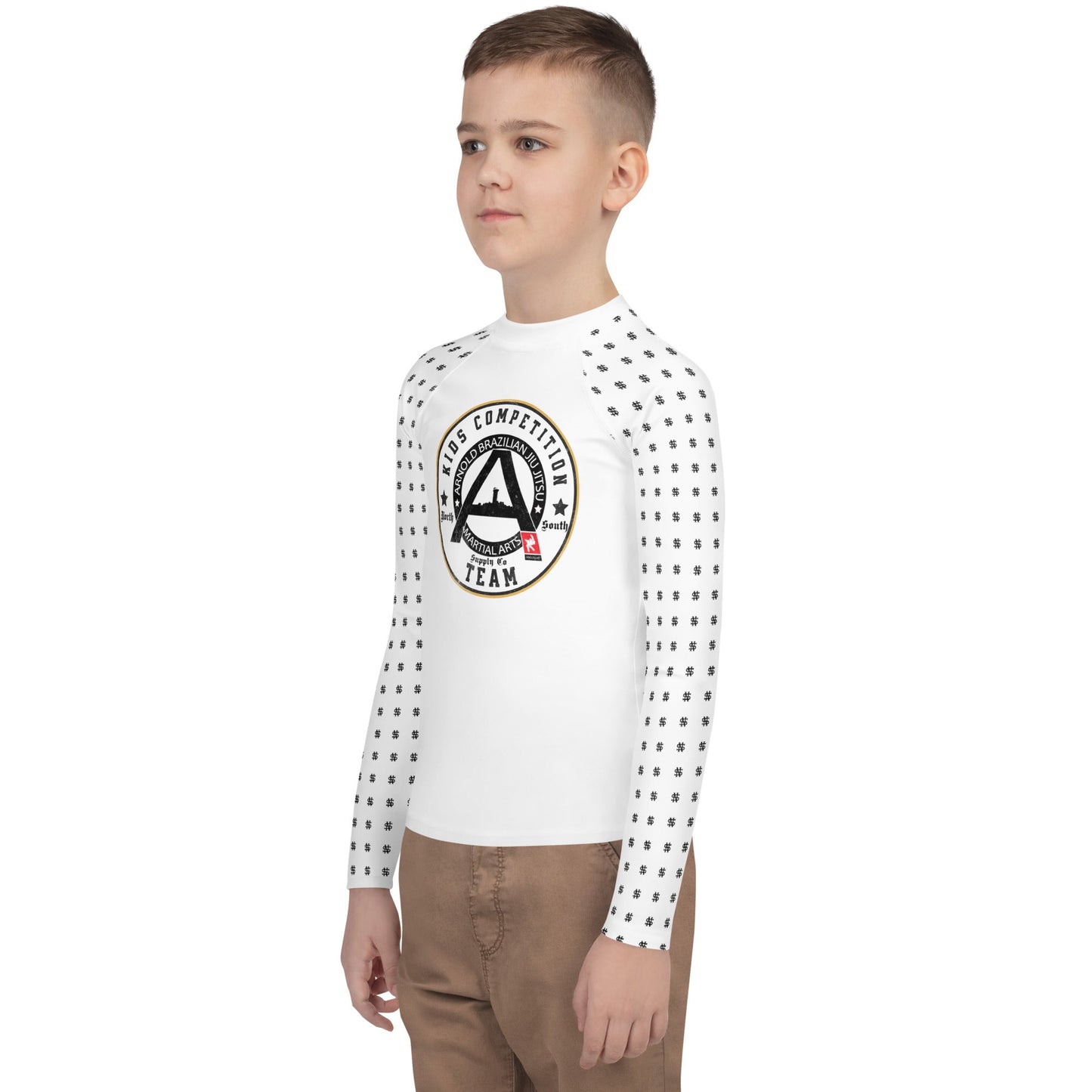 North South Arnold BJJ Youth Rash Guard - North South Supply Co