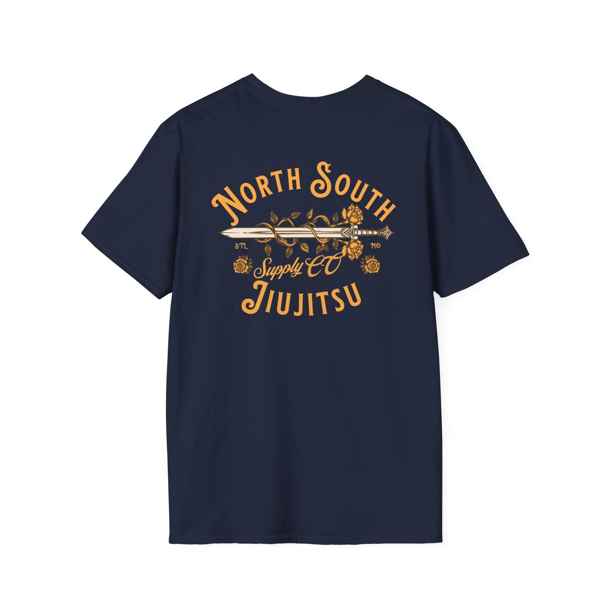 North South Supply Co. Jiu - Jitsu T-Shirt – Sword & Roses - North South Supply Co