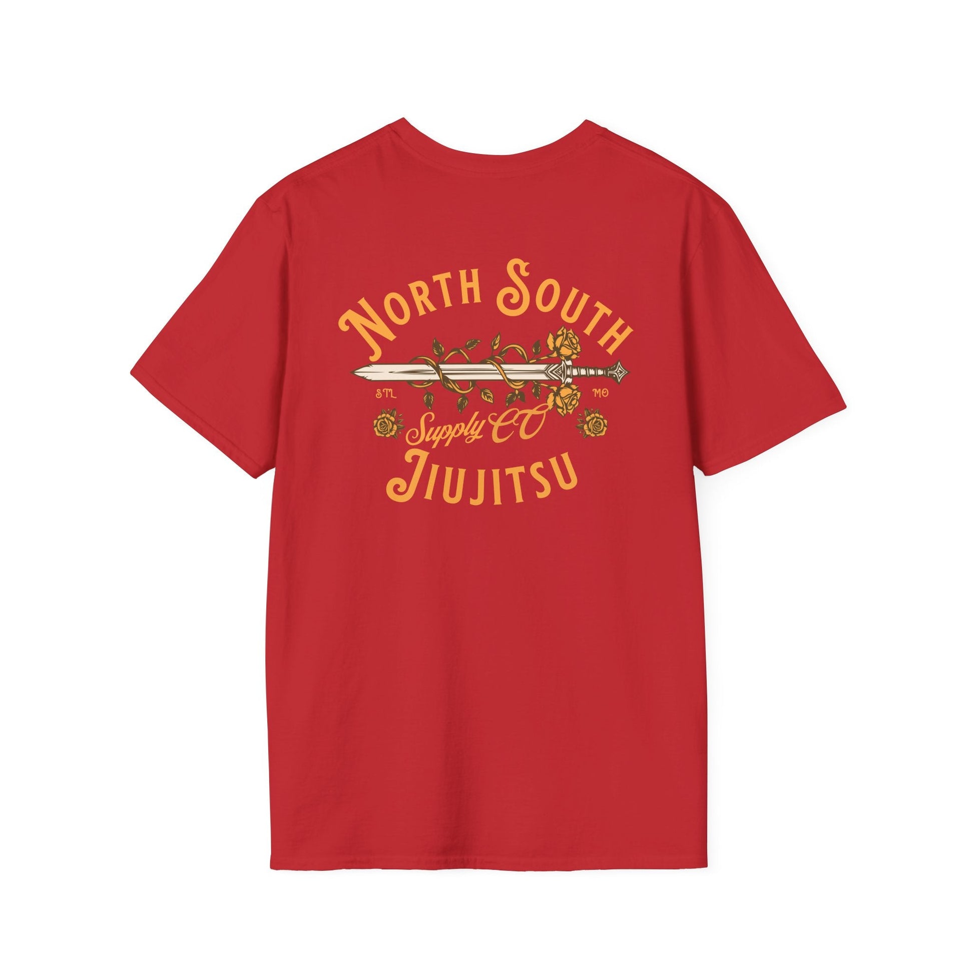 North South Supply Co. Jiu - Jitsu T-Shirt – Sword & Roses - North South Supply Co