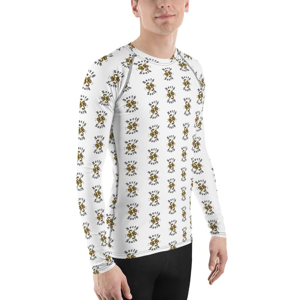 **North South Supply Co. Long Sleeve BJJ Rashguard - OG Snake Logo** - North South Supply Co