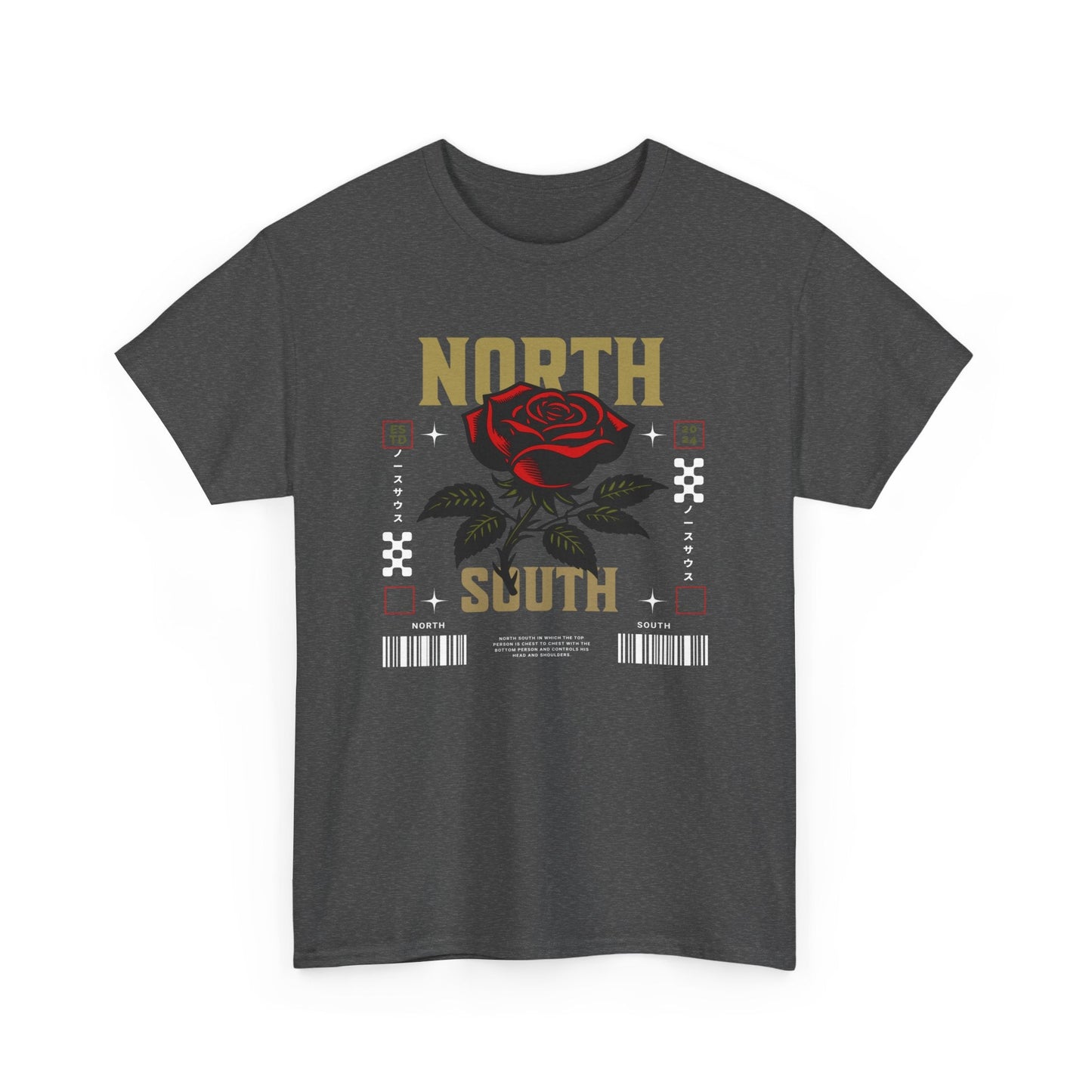 North South Supply Co Rose Cotton Tee - North South Supply Co