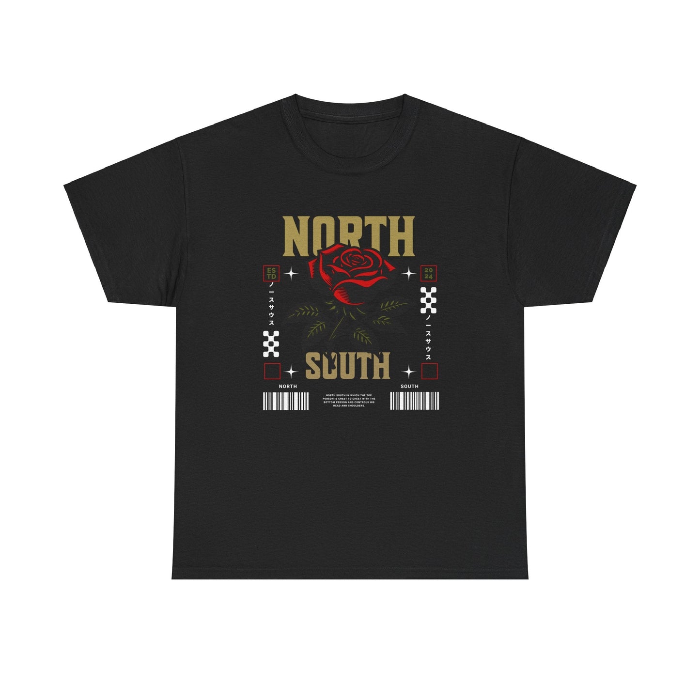 North South Supply Co Rose Cotton Tee - North South Supply Co