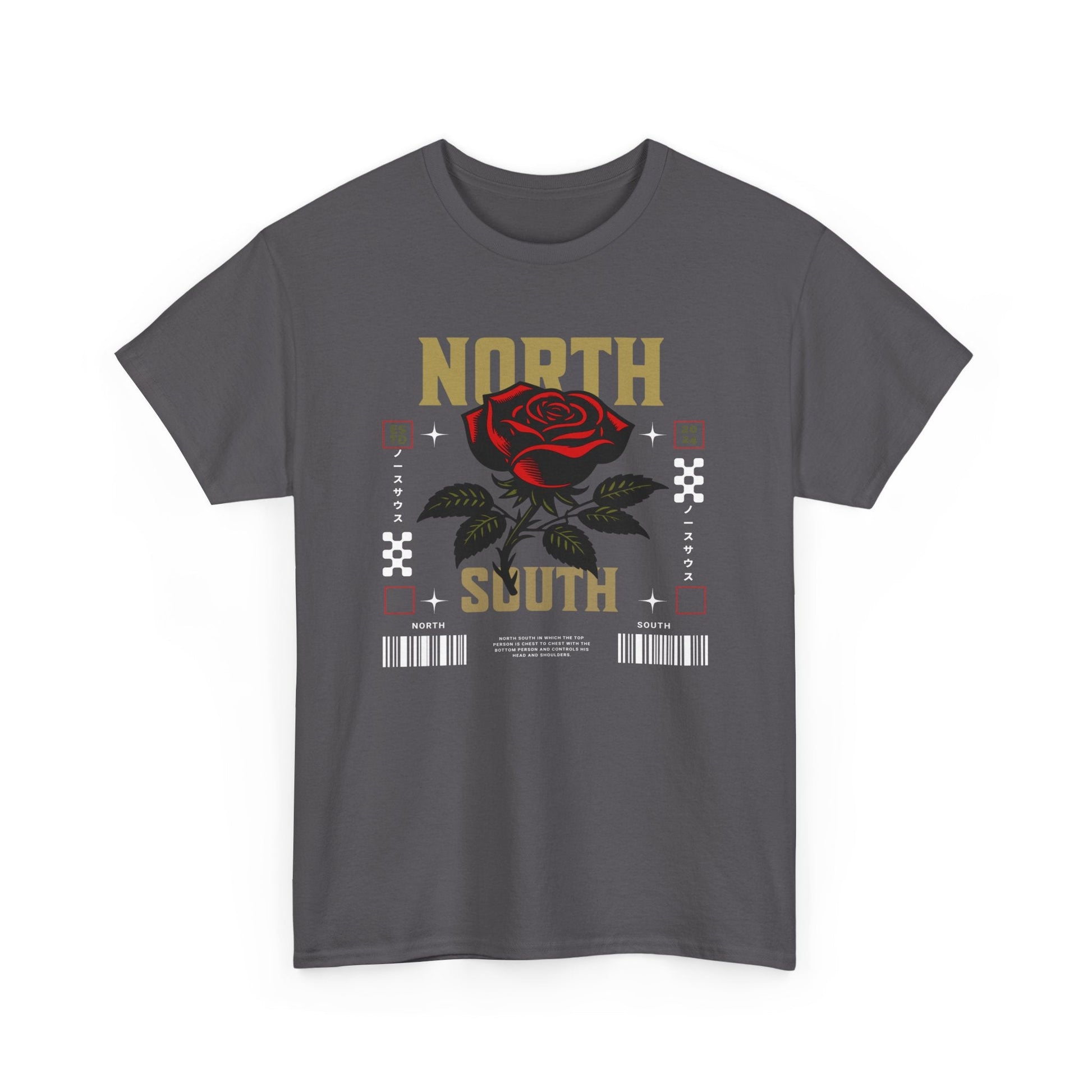 North South Supply Co Rose Cotton Tee - North South Supply Co