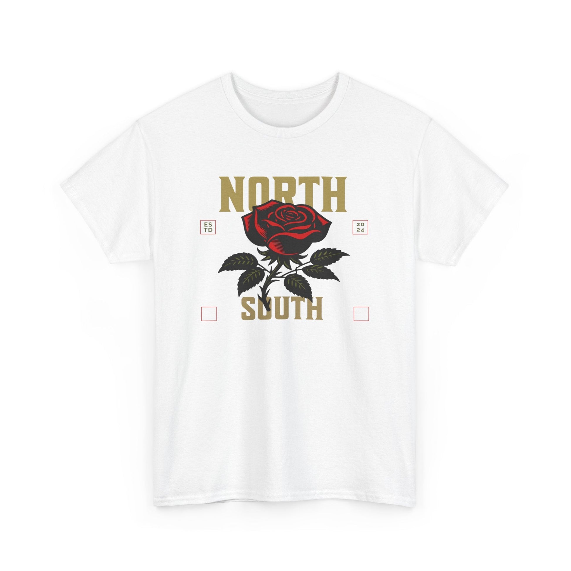 North South Supply Co Rose Cotton Tee - North South Supply Co