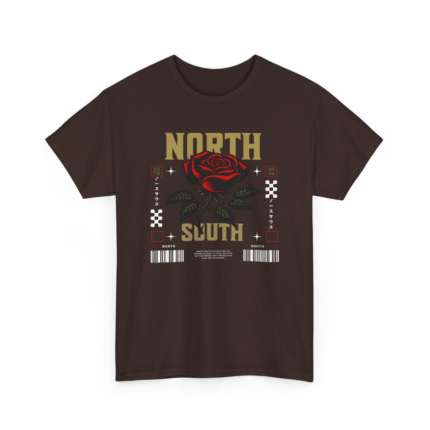 North South Supply Co Rose Cotton Tee - North South Supply Co