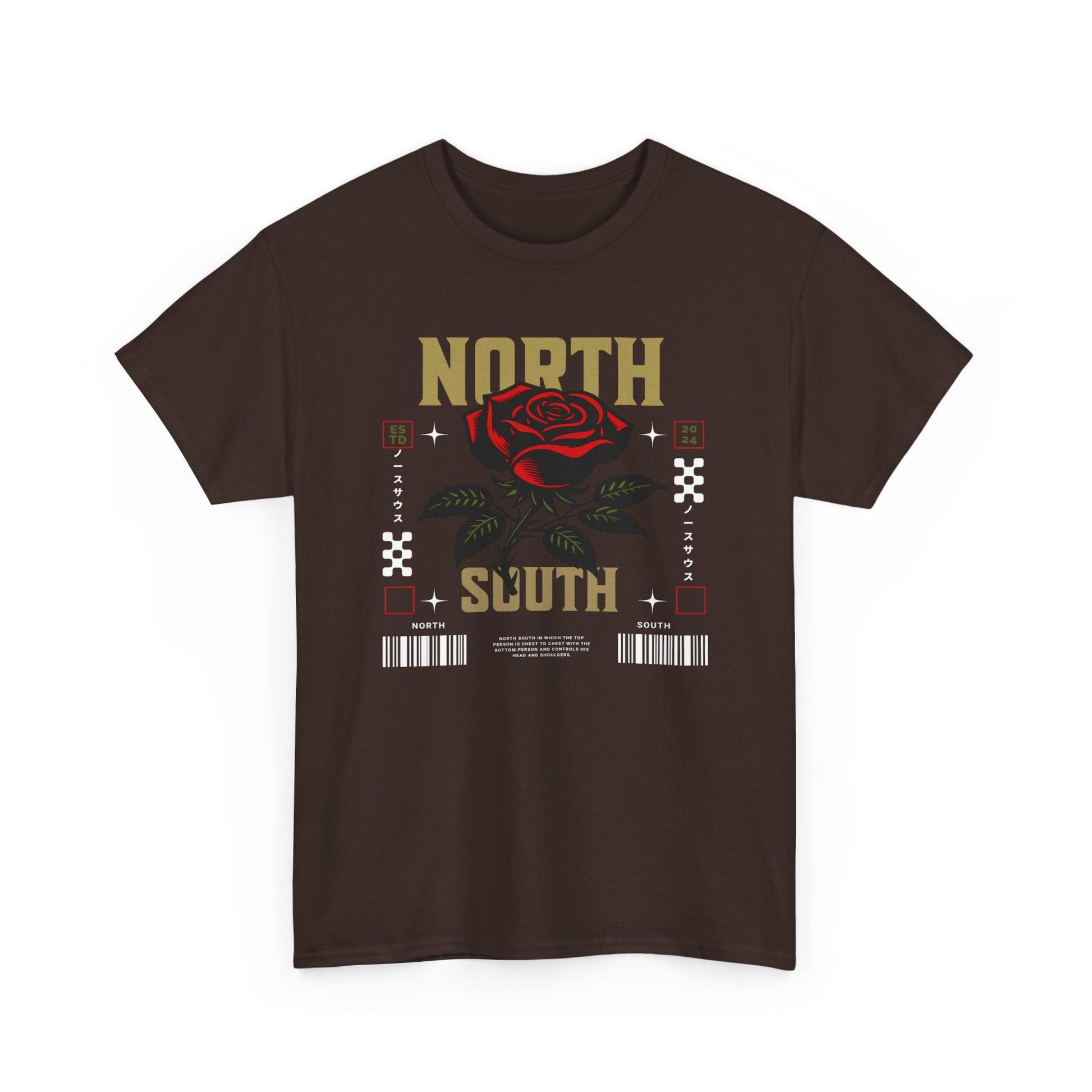 North South Supply Co Rose Cotton Tee - North South Supply Co