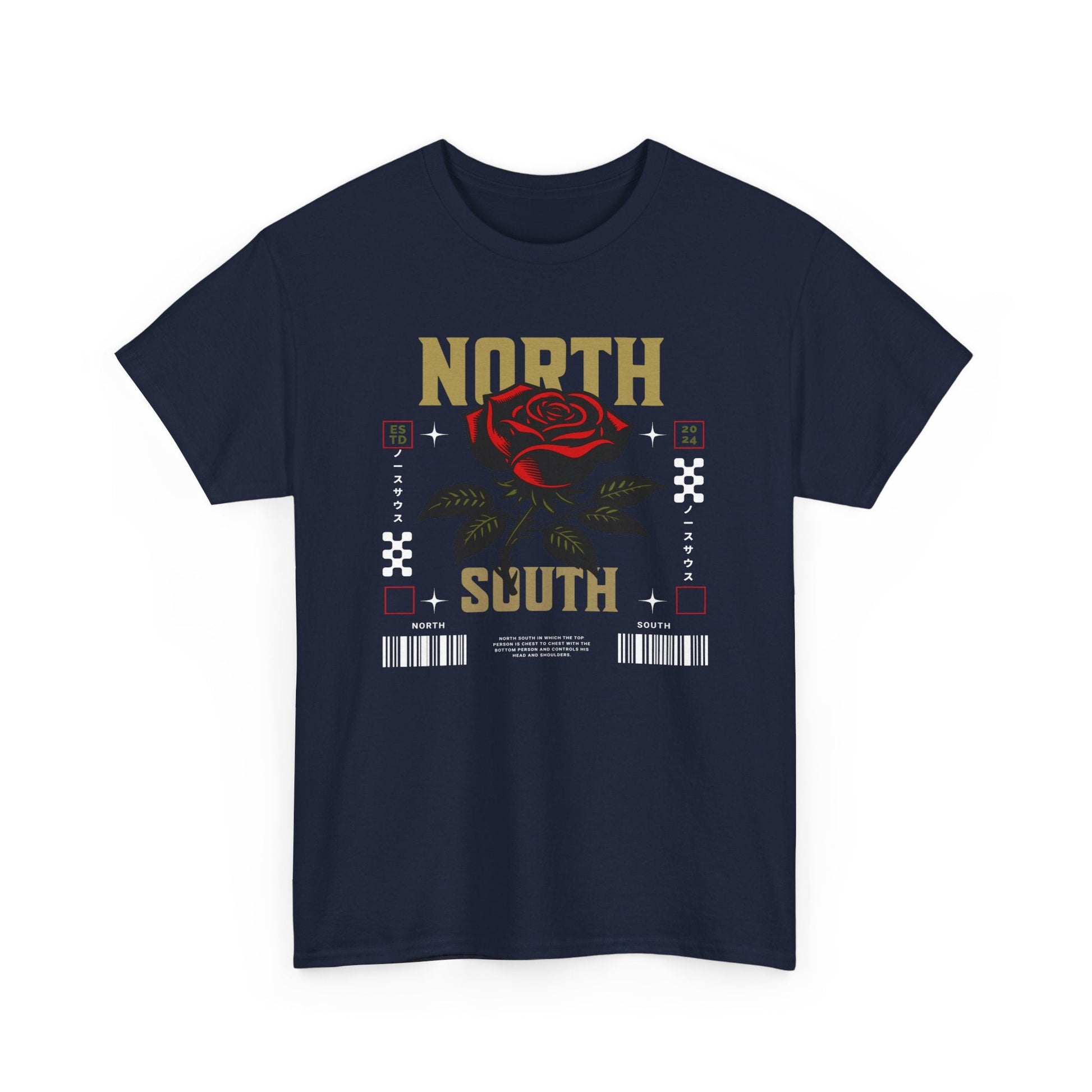 North South Supply Co Rose Cotton Tee - North South Supply Co