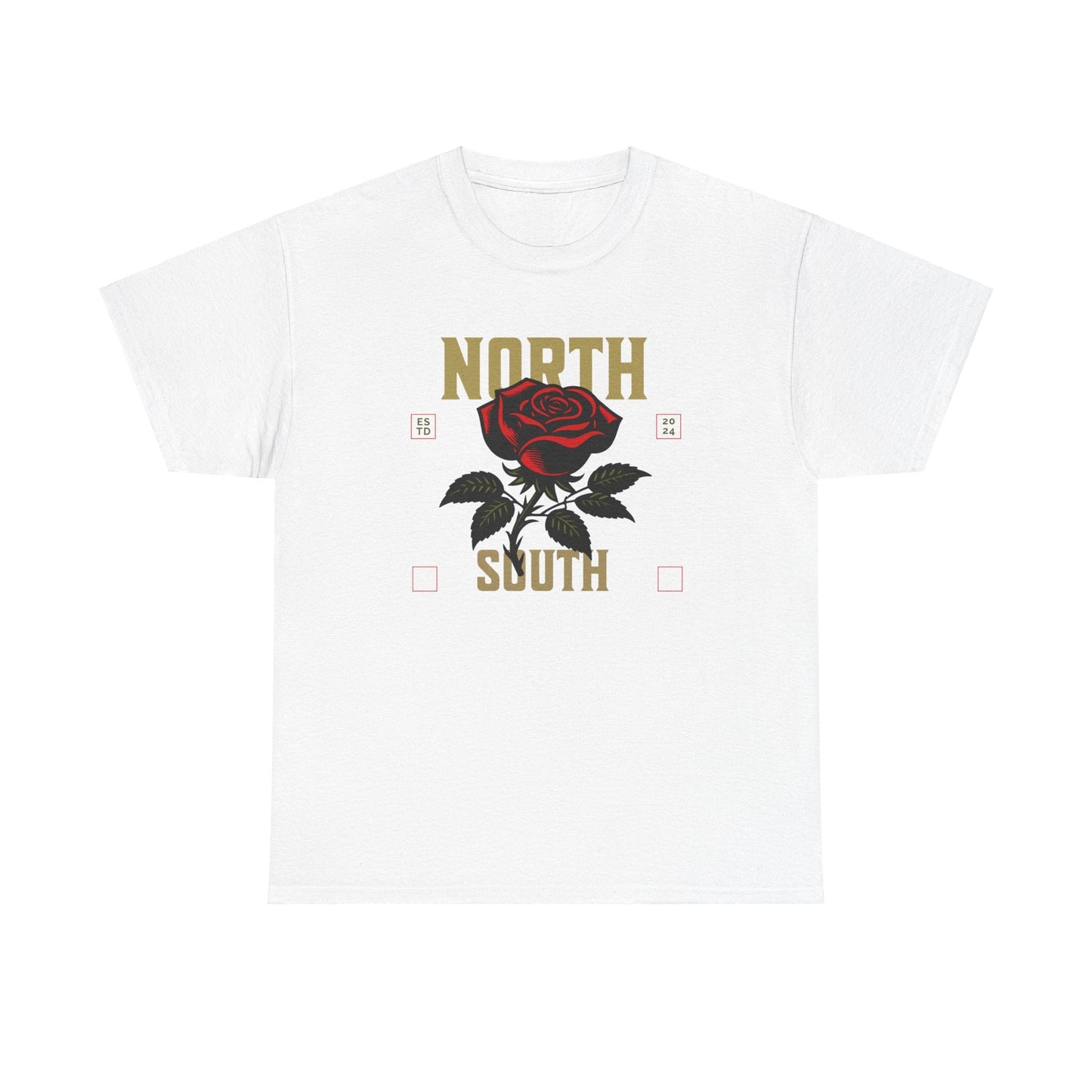 North South Supply Co Rose Cotton Tee - North South Supply Co