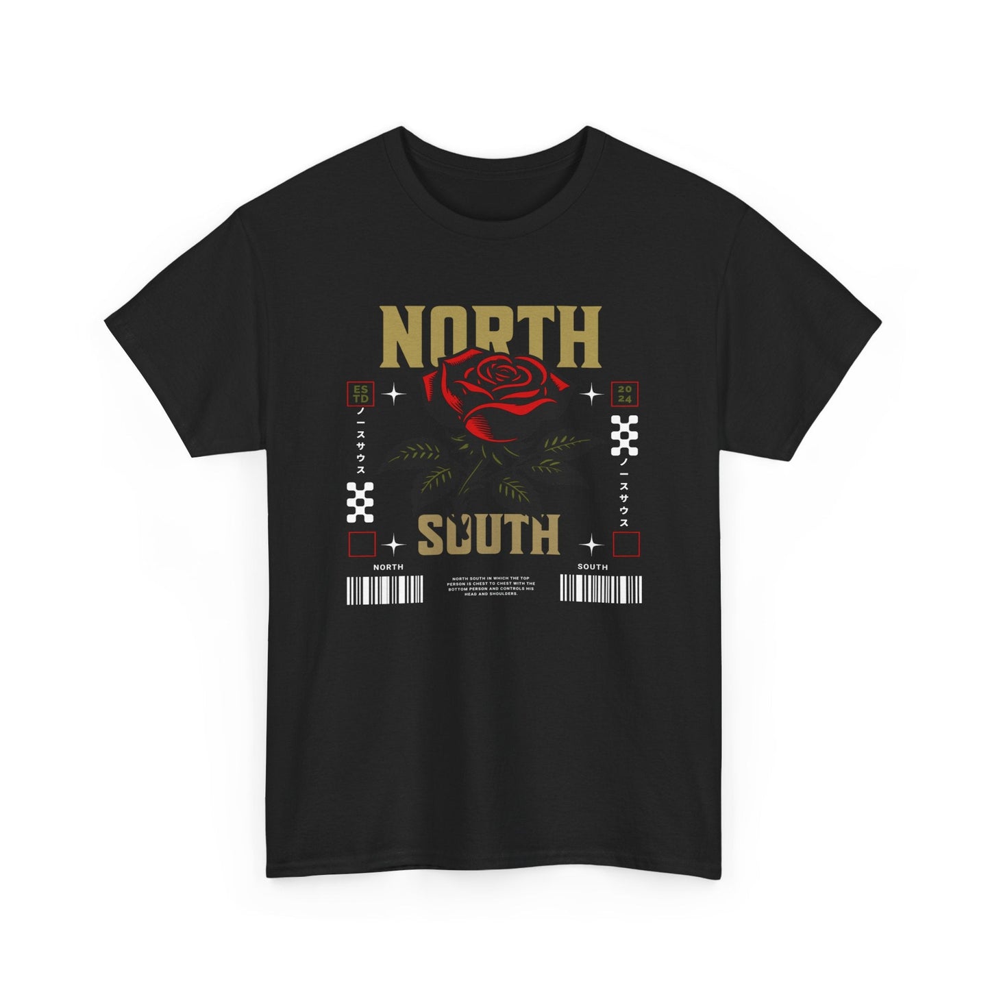 North South Supply Co Rose Cotton Tee - North South Supply Co