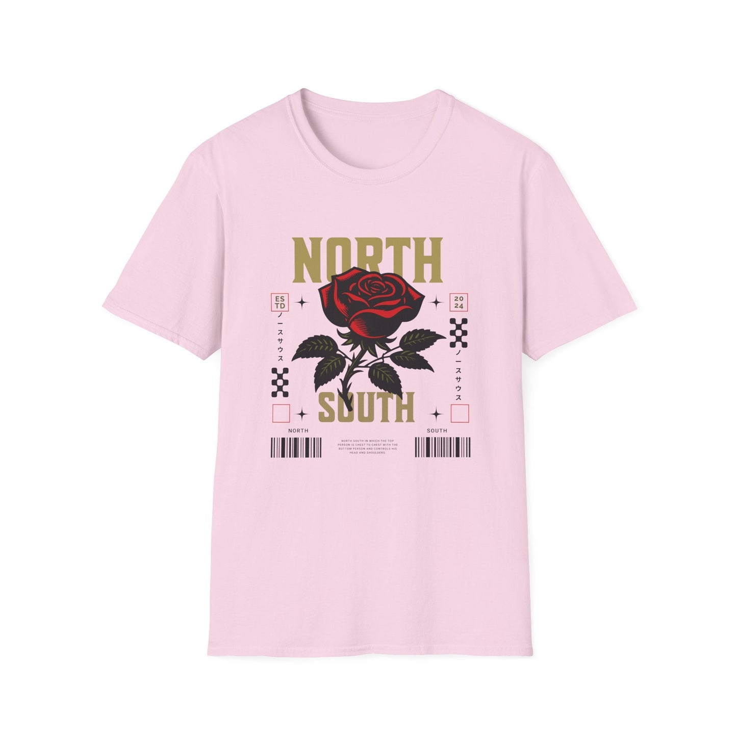 North South Supply Co Rose T-Shirt - North South Supply Co