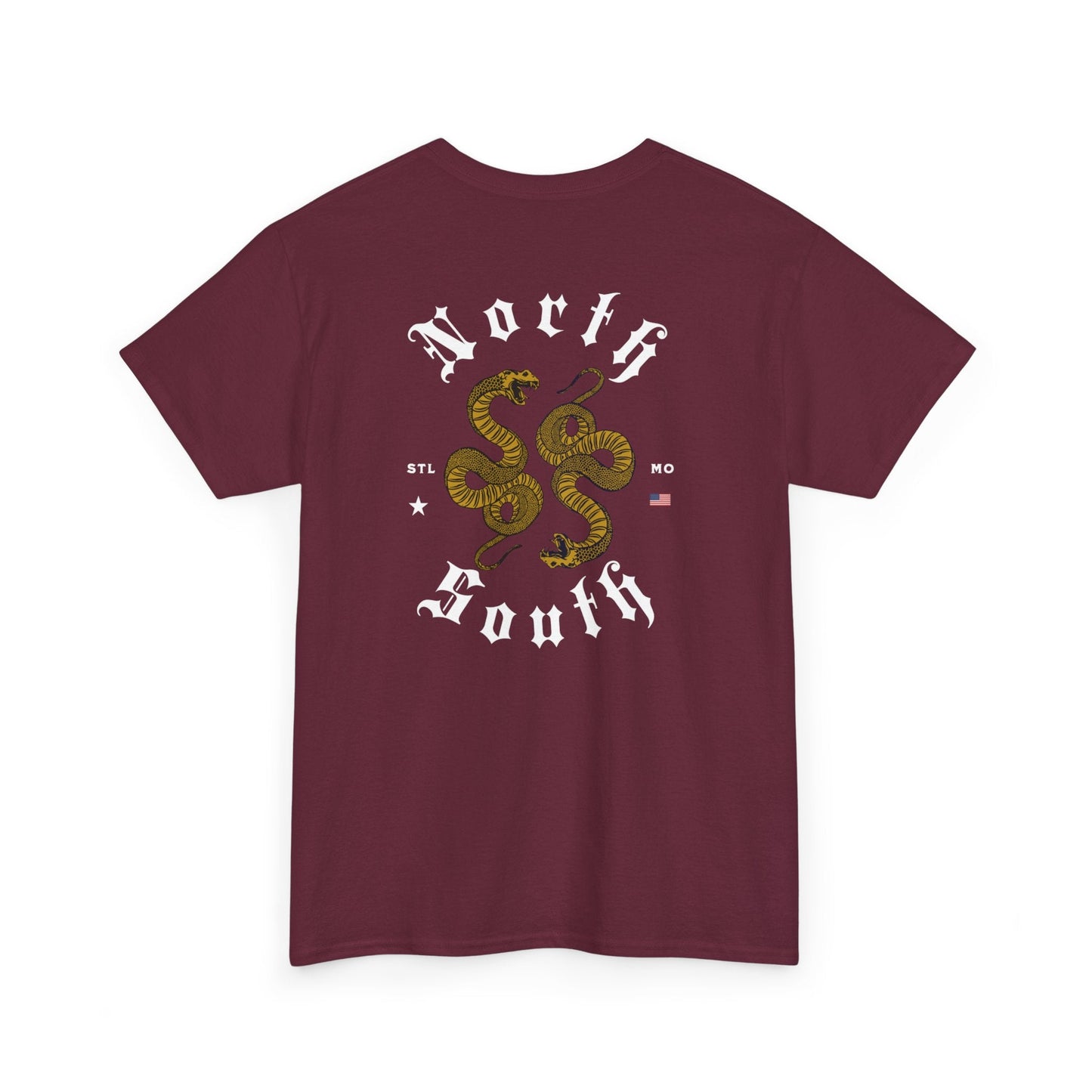 North South Supply Co Snake Cotton Tee - North South Supply Co