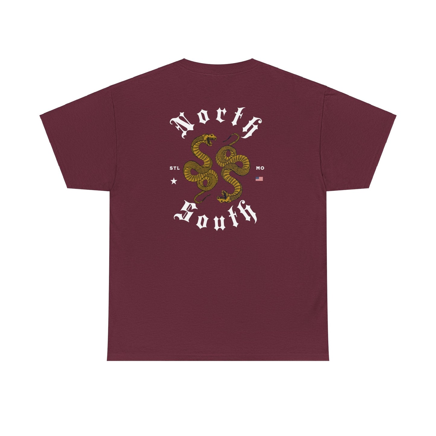 North South Supply Co Snake Cotton Tee - North South Supply Co