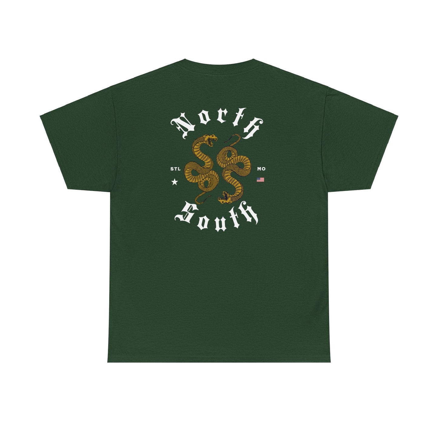 North South Supply Co Snake Cotton Tee - North South Supply Co