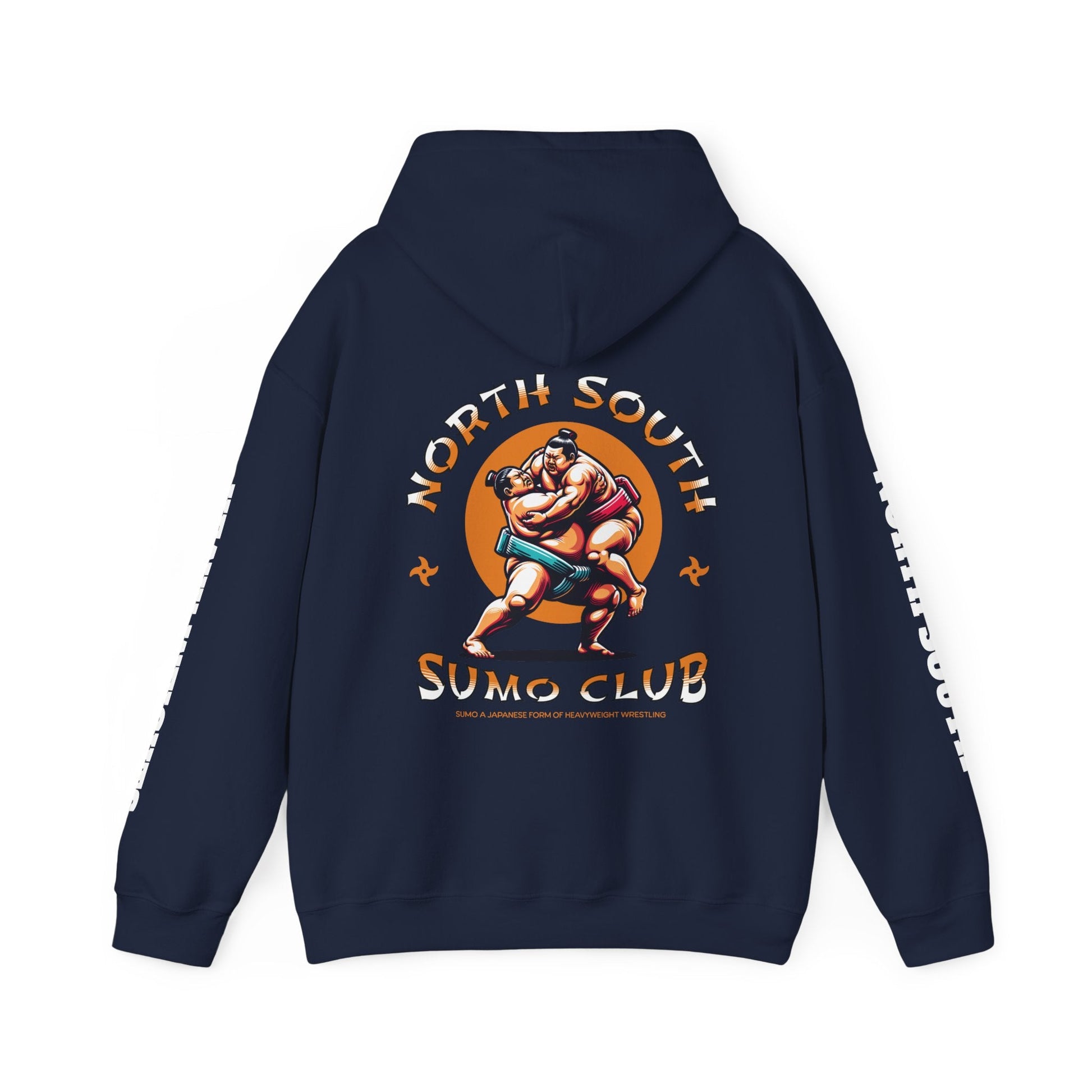 Sumo heavy weights Hooded Sweatshirt - North South Supply Co