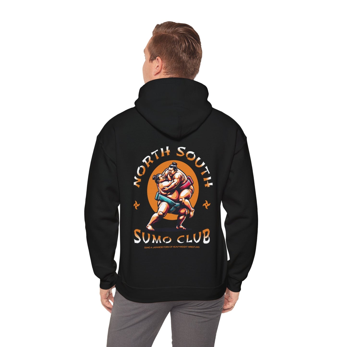 Sumo heavy weights Hooded Sweatshirt - North South Supply Co