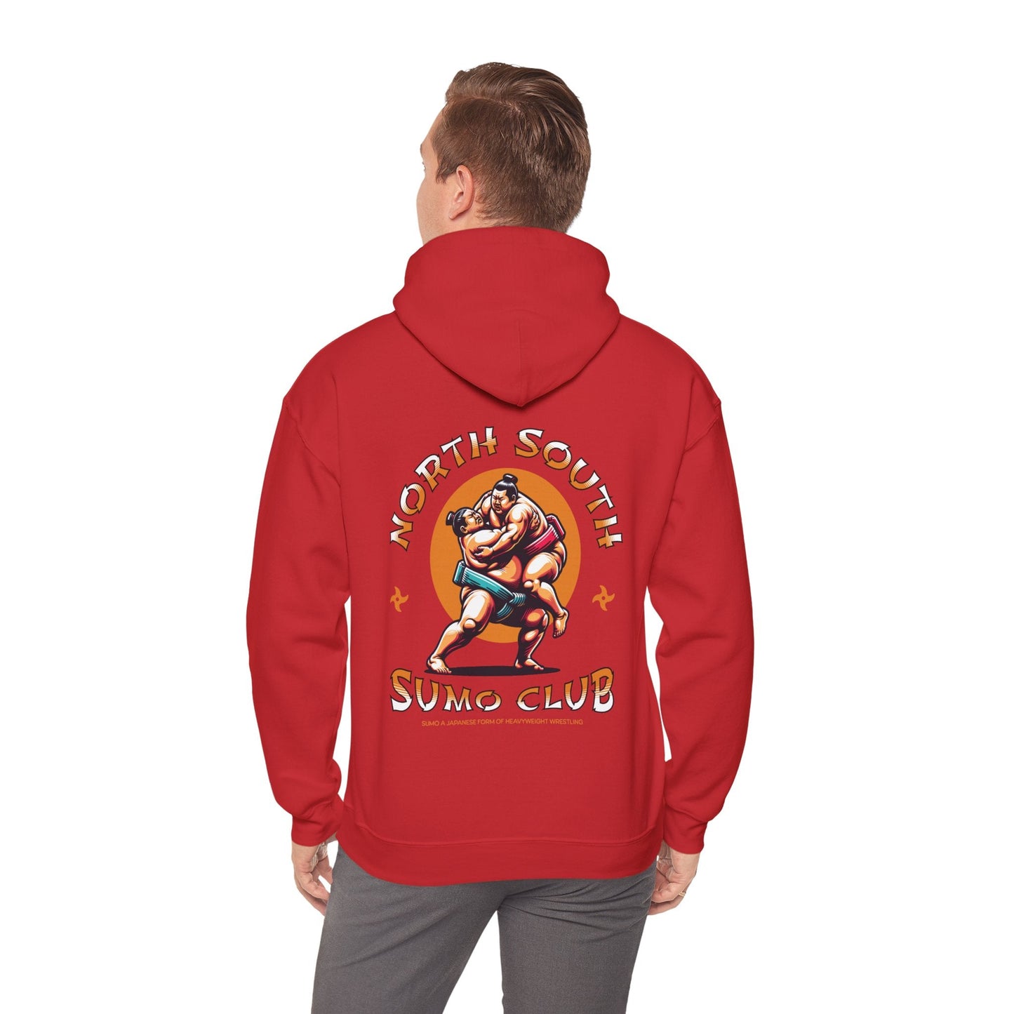 Sumo heavy weights Hooded Sweatshirt - North South Supply Co