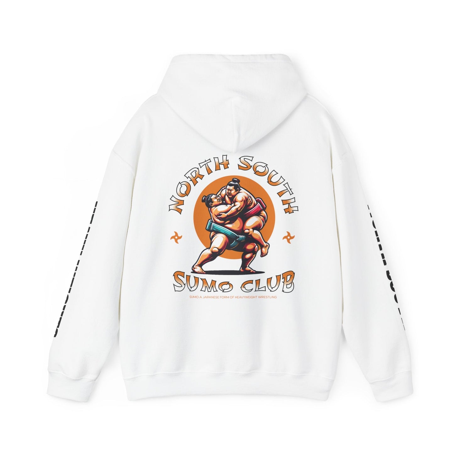 Sumo heavy weights Hooded Sweatshirt - North South Supply Co