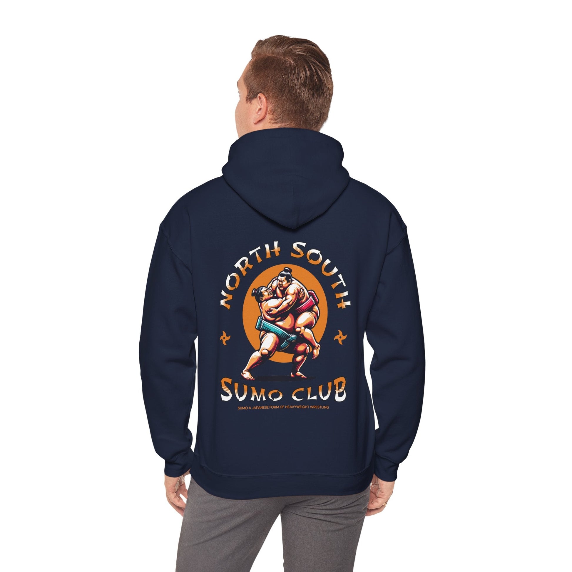 Sumo heavy weights Hooded Sweatshirt - North South Supply Co